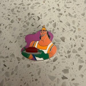 Disney Magical Chefs Kronk Enamel Pin with Black Accent
